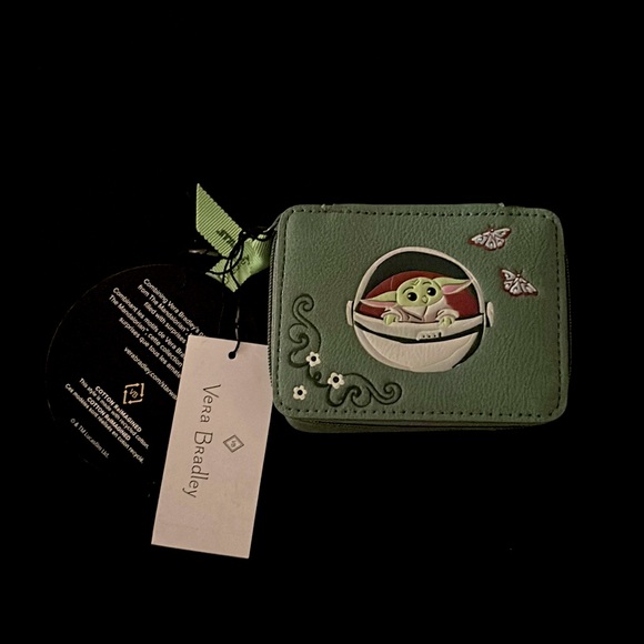 Vera Bradley Bags Vera Bradley Baby Yoda Grogu Travel Pill Case Bag